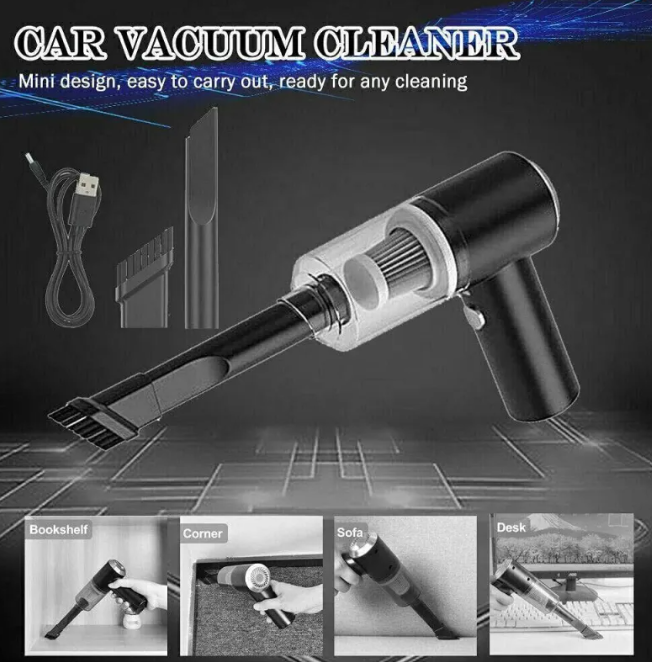 Rechargeable Cordless Handheld Car Vacuum