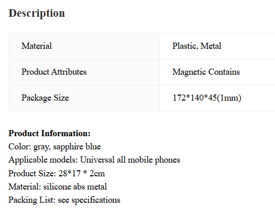 Silicone Magnetic Phone Neck Mount